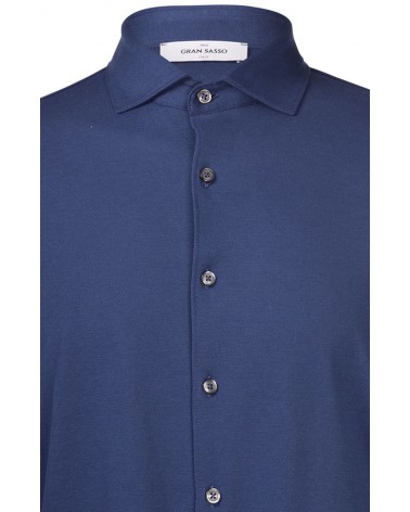 Camicia blu Gran Sasso
