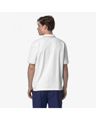 POLO SIMOR PIQUE K-WAY BIANCA