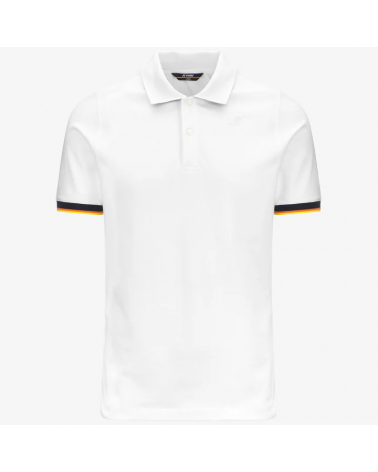 POLO VINCENT PIQUE K-WAY BIANCA