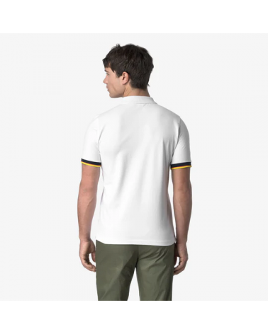 POLO VINCENT PIQUE K-WAY BIANCA