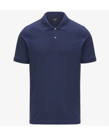 POLO AMEDEE PIQUE K-WAY BLUE