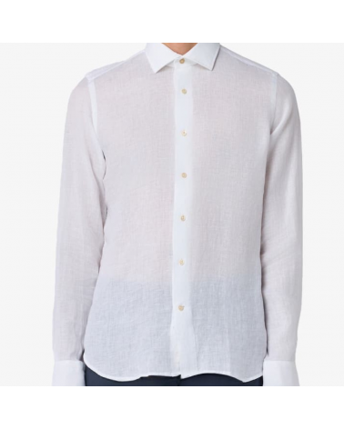 Camicia Alea in lino bianca