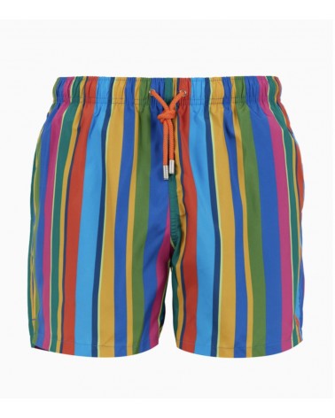 Boxer mare Gallo righe multicolor
