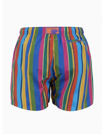 Boxer mare Gallo righe multicolor