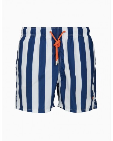 Boxer mare Gallo righe bicolore blu