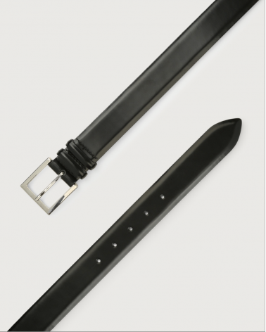 Cintura Orciani Classica Calf Pelle nera