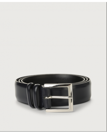 Cintura Orciani Classica Calf Pelle oceano