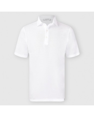 Polo Piquet bianca Gran Sasso