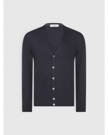 Cardigan blu Gran Sasso