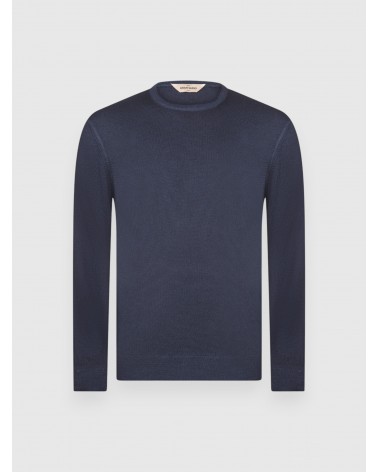 Girocollo merinos Gran Sasso blue