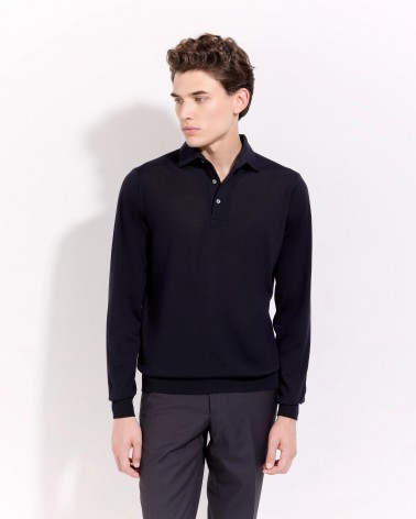 Polo blu Filippo De Laurentiis