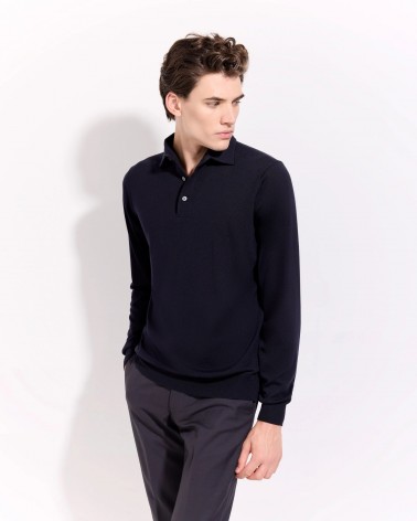 Polo blu Filippo De Laurentiis