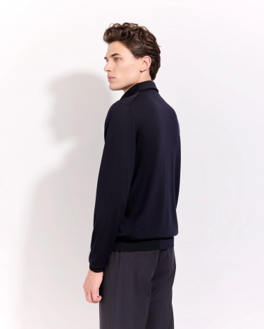 Polo blu Filippo De Laurentiis