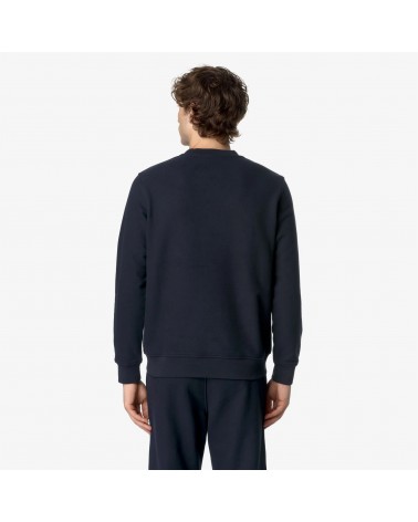 Felpa K-Way blu Baptiste Heavy Fleece
